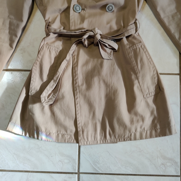 Express Double Breasted Trench Coat, S - Picture 5 of 7